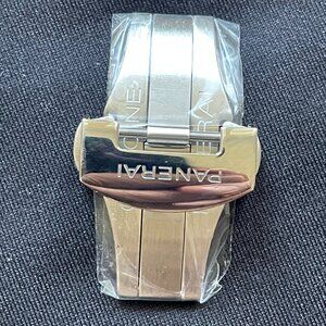 Panerai 24/22mm Polished Stainless Steel Deployant Clasp
